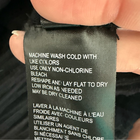 Anthropologie Daily Practice Tiered Ruffle Mini Dress Black Size‎ XS Beach Comfy - Picture 9 of 10